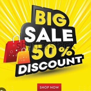 Big Sale 50% Discount off ENTIRE CLOSET!!!!! BUNDLE & I WILL SEND YOU YOUR OFFER